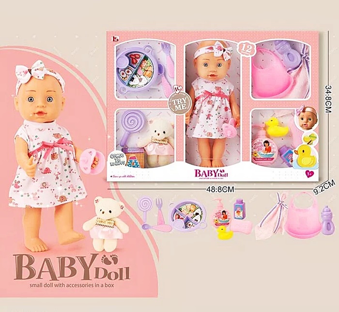 Пупс функц. "Deluxe" LS1205 оптом